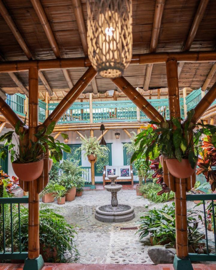 Hacienda Bambusa El Caimo Esterno foto
