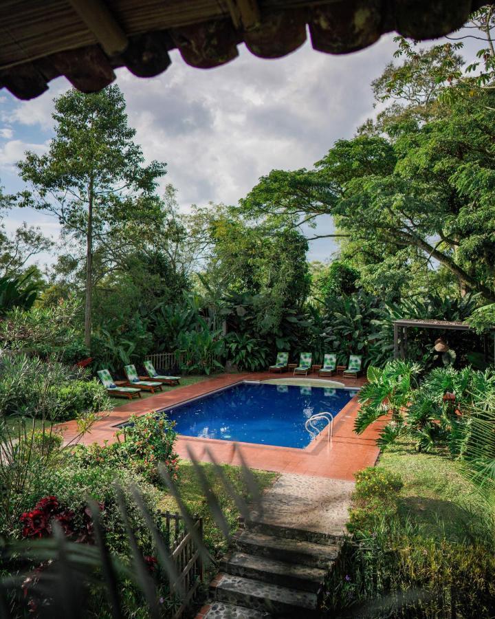 Hacienda Bambusa El Caimo Esterno foto