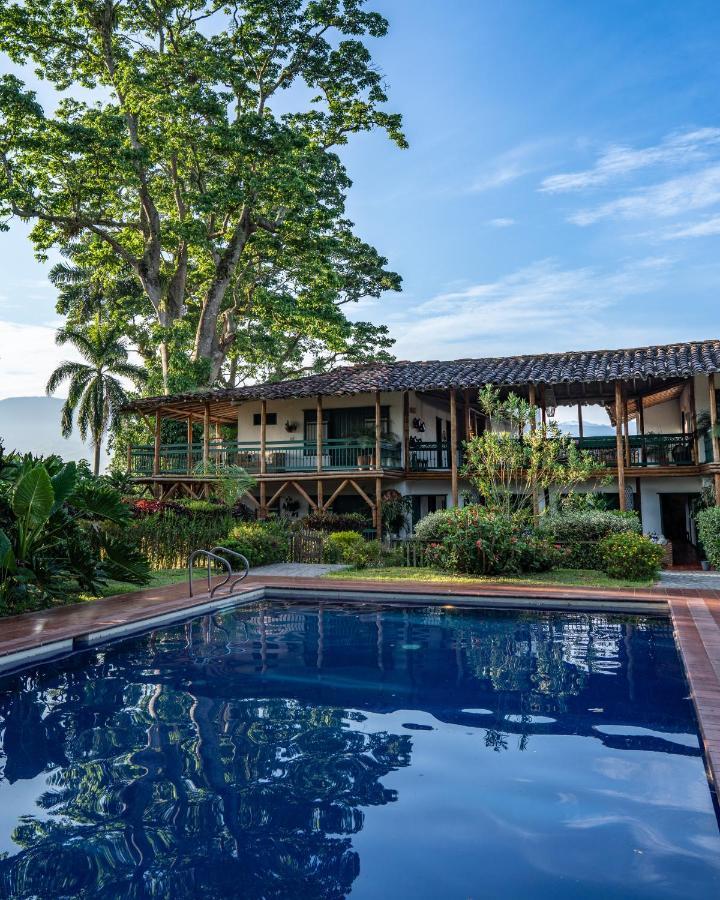 Hacienda Bambusa El Caimo Esterno foto