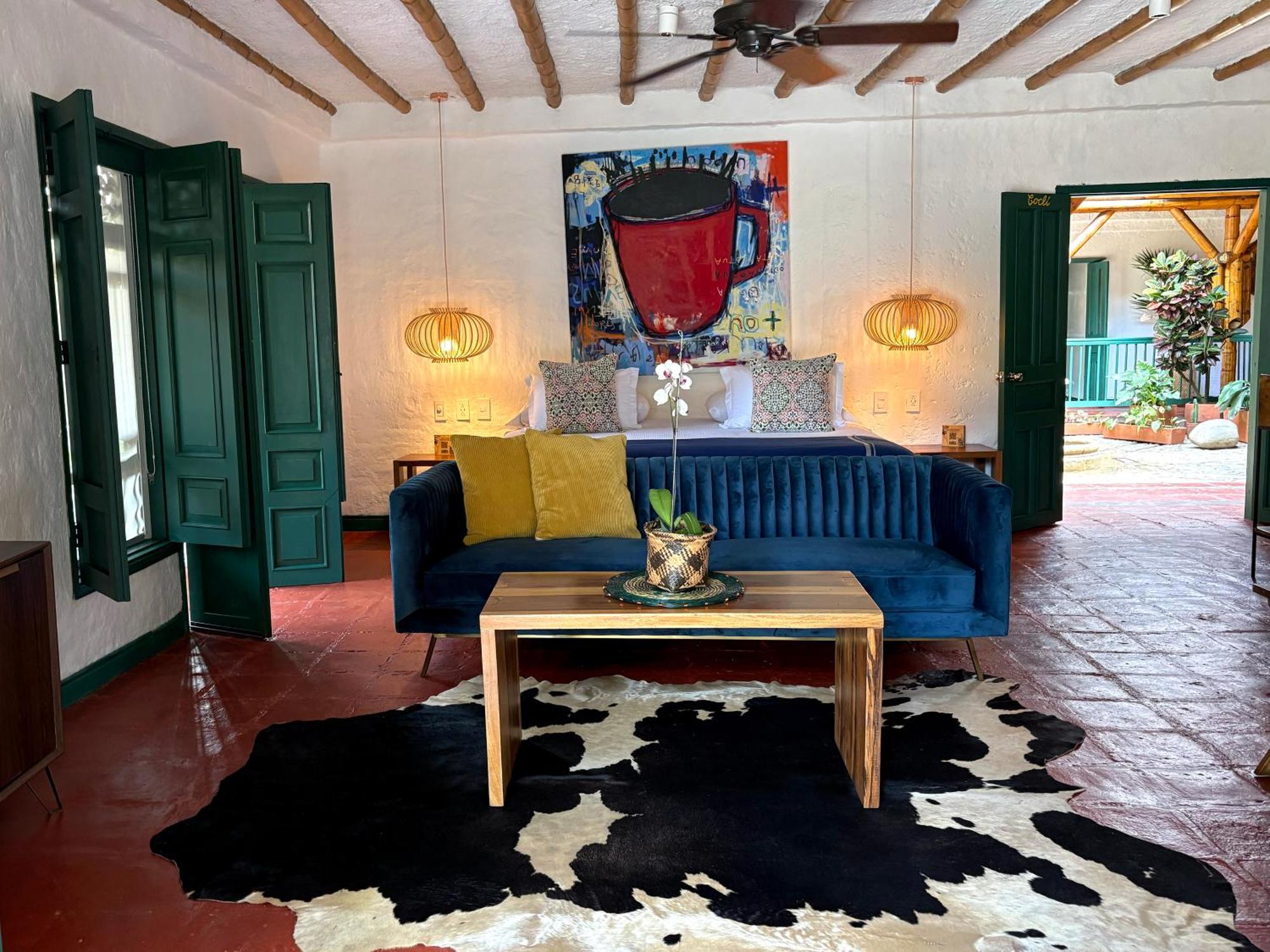 Hacienda Bambusa El Caimo Esterno foto