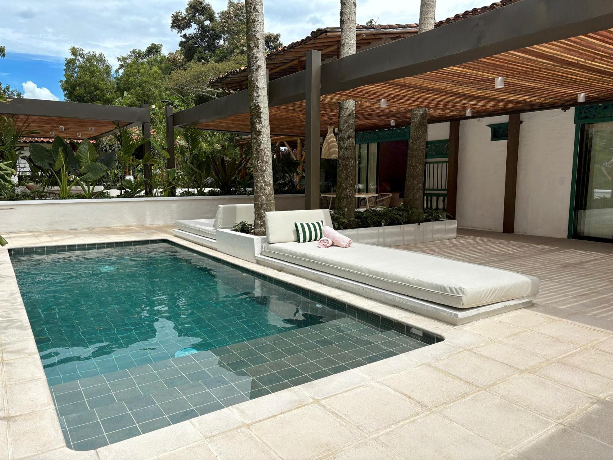 Hacienda Bambusa El Caimo Esterno foto
