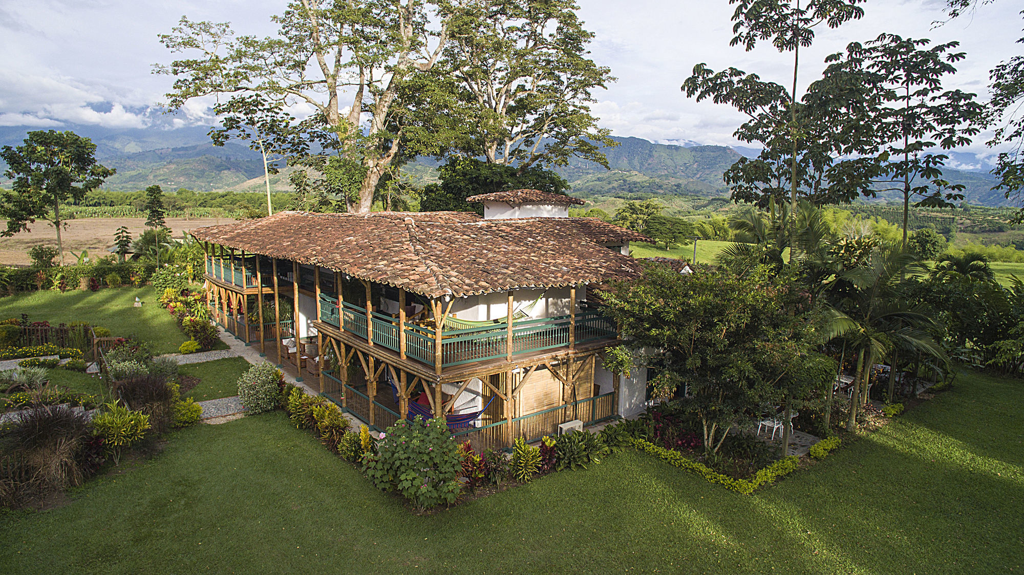 Hacienda Bambusa El Caimo Esterno foto