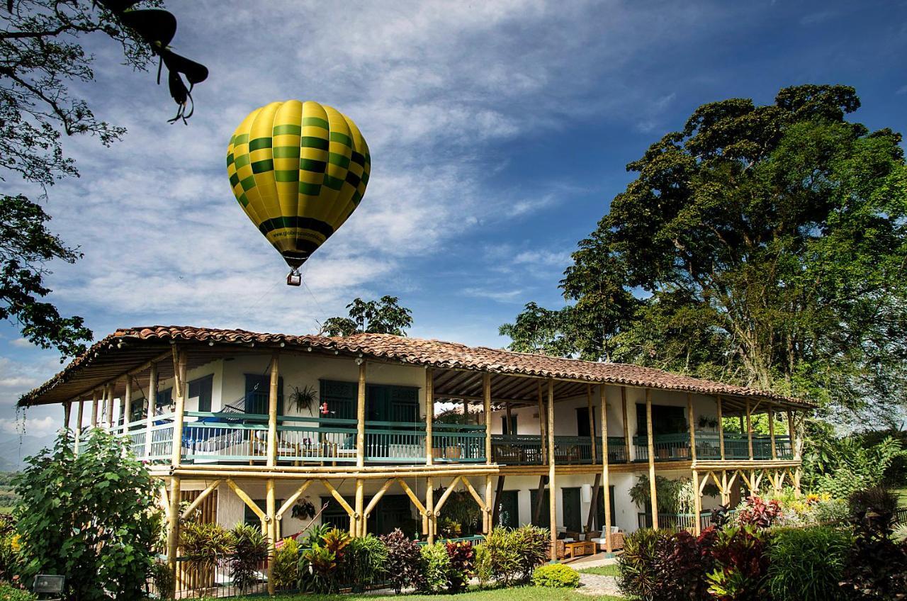 Hacienda Bambusa El Caimo Esterno foto