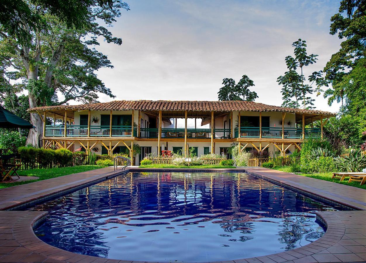 Hacienda Bambusa El Caimo Esterno foto