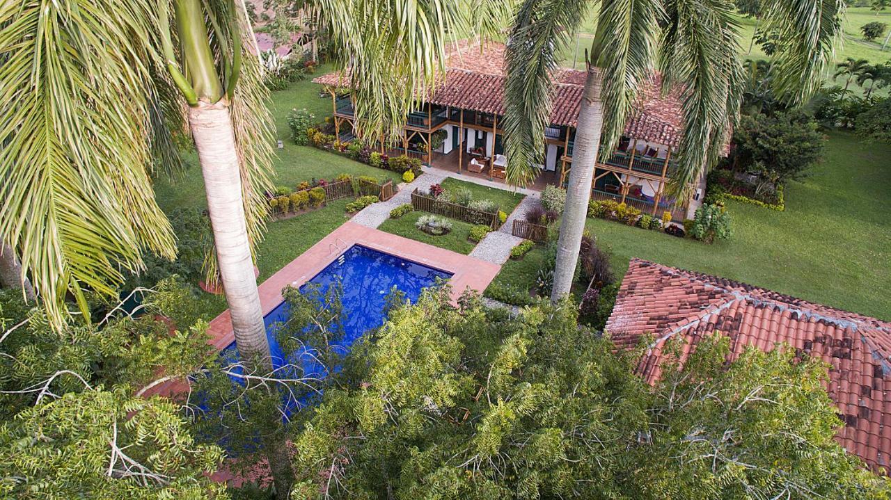 Hacienda Bambusa El Caimo Esterno foto